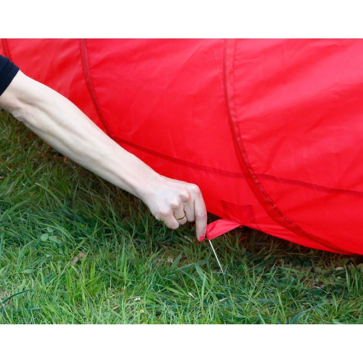 Kerbl Tubo Agility per Cani Rosso
