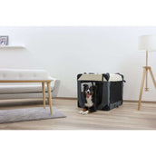 Kerbl Box da Viaggio Journey Grigio/Beige