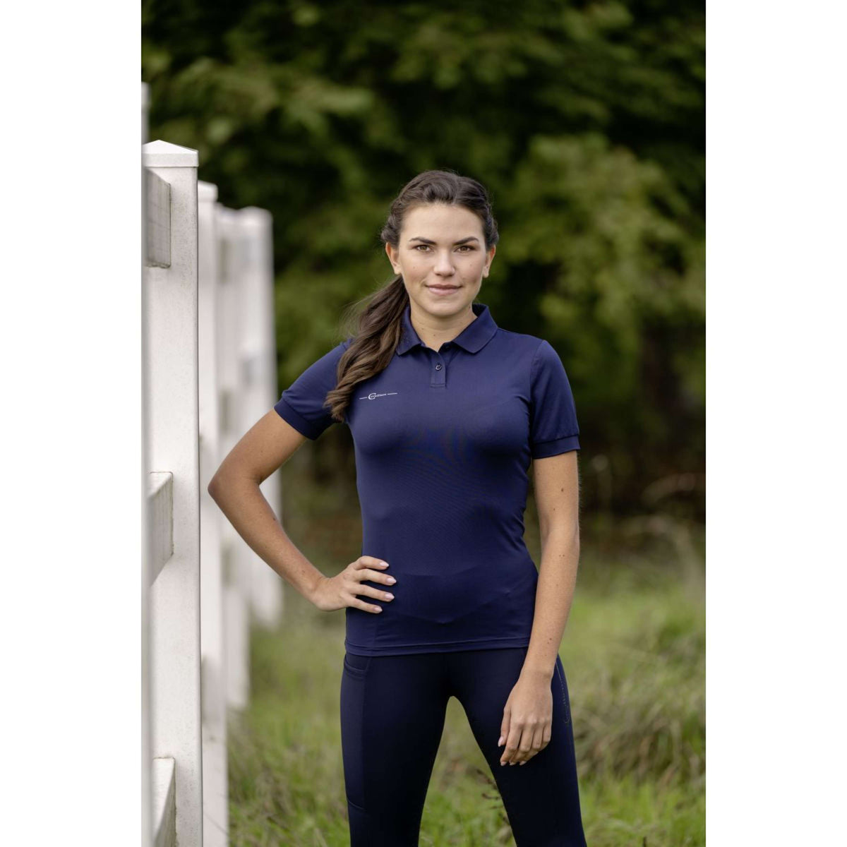 Covalliero Poloshirt Donne Navy