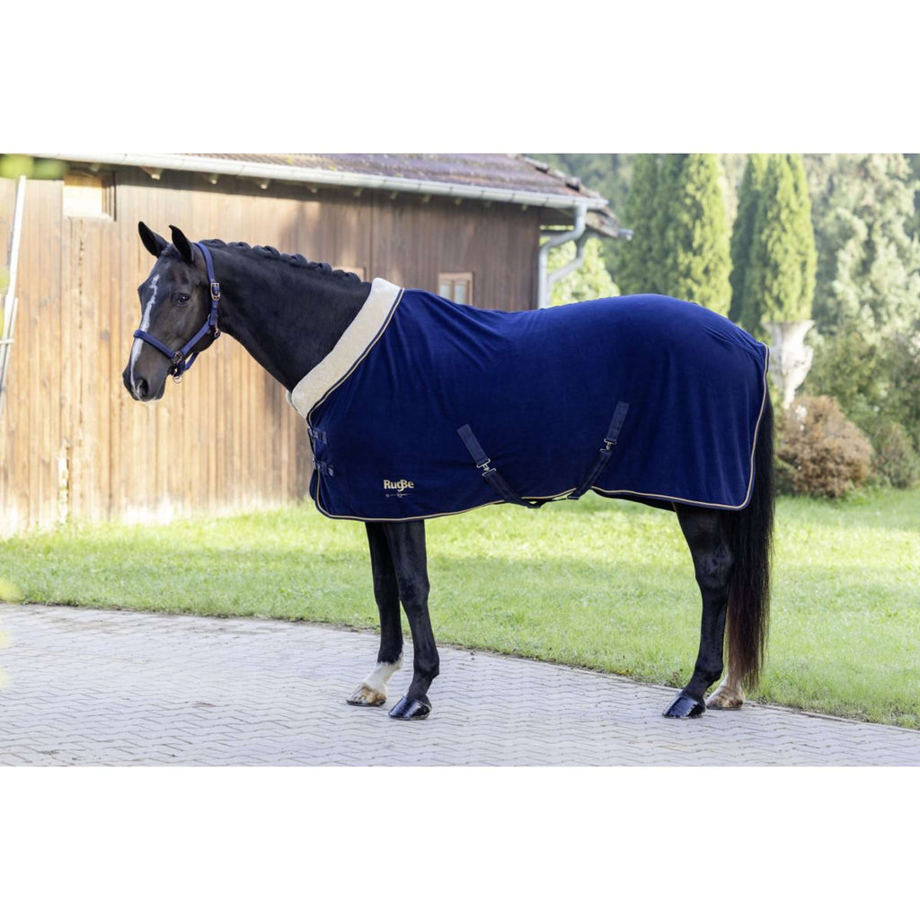 RugBe by Covalliero Coperta in Pile Royal Navy