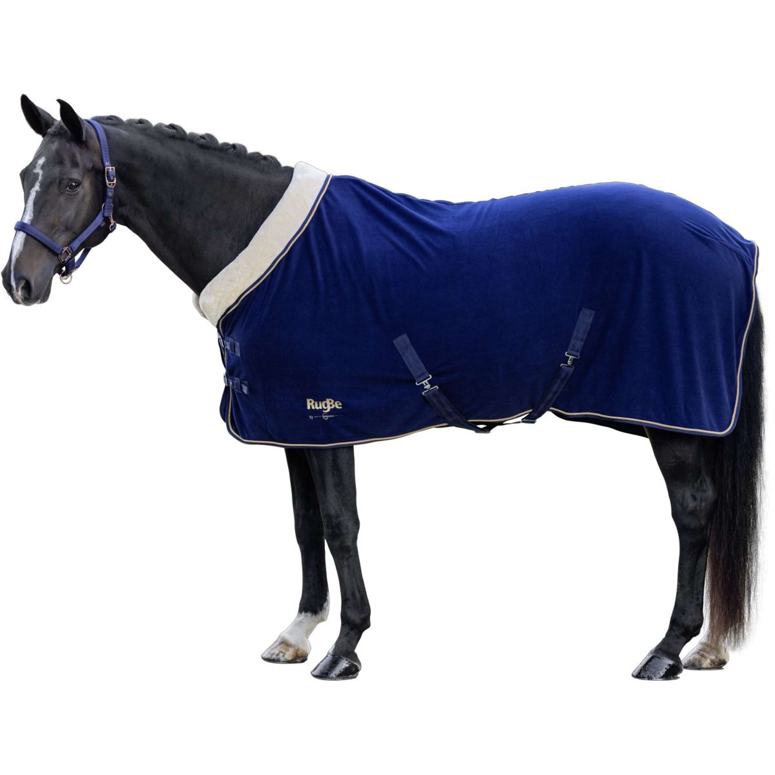 RugBe by Covalliero Coperta in Pile Royal Navy