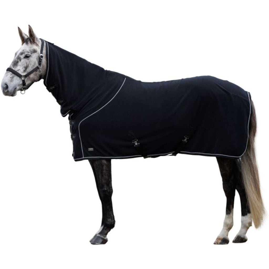 Covalliero Covalliero Abschwitzdecke Therm mit Halsteil Nero