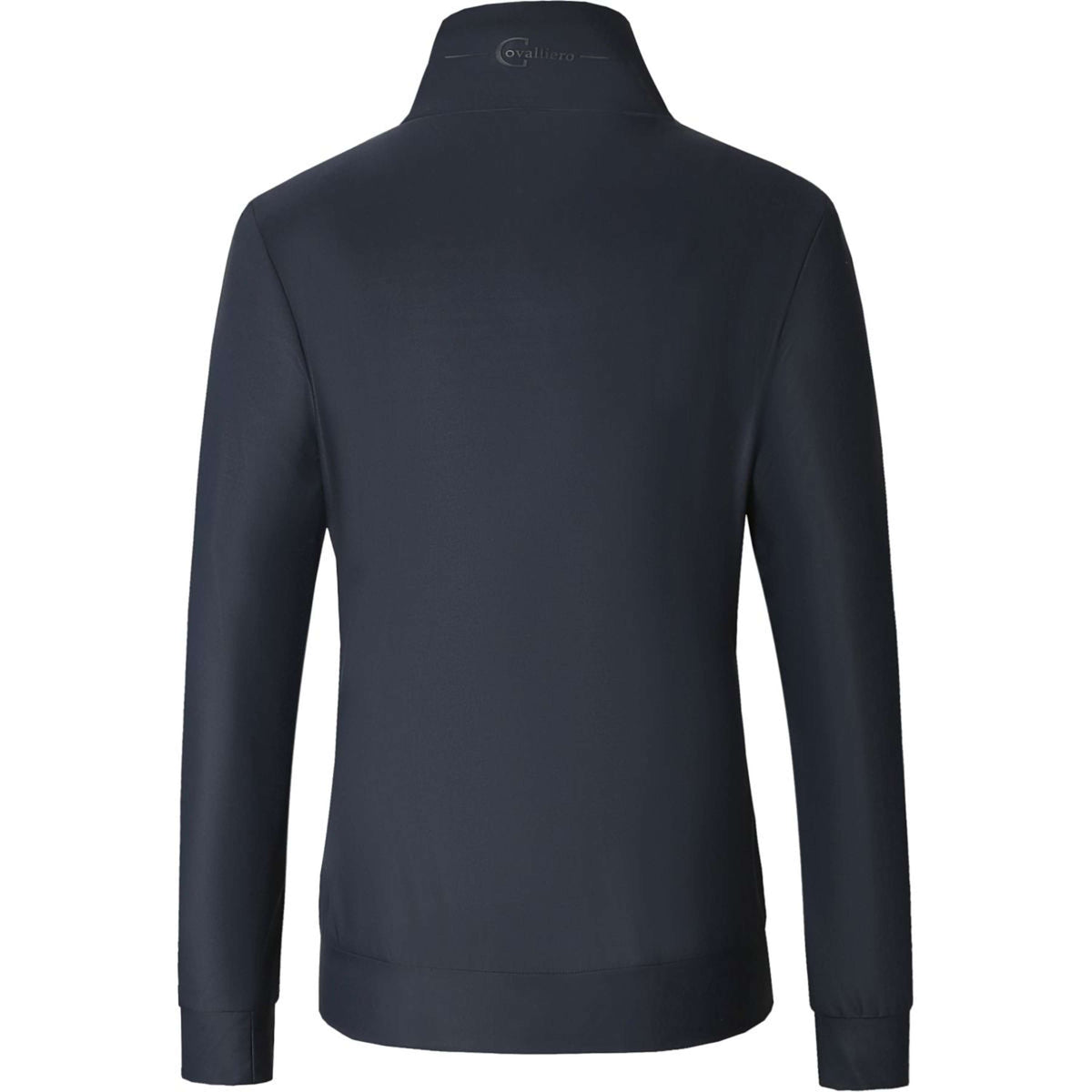 Covalliero Felpa con cappuccio e zip Blouson Donne Dark Navy