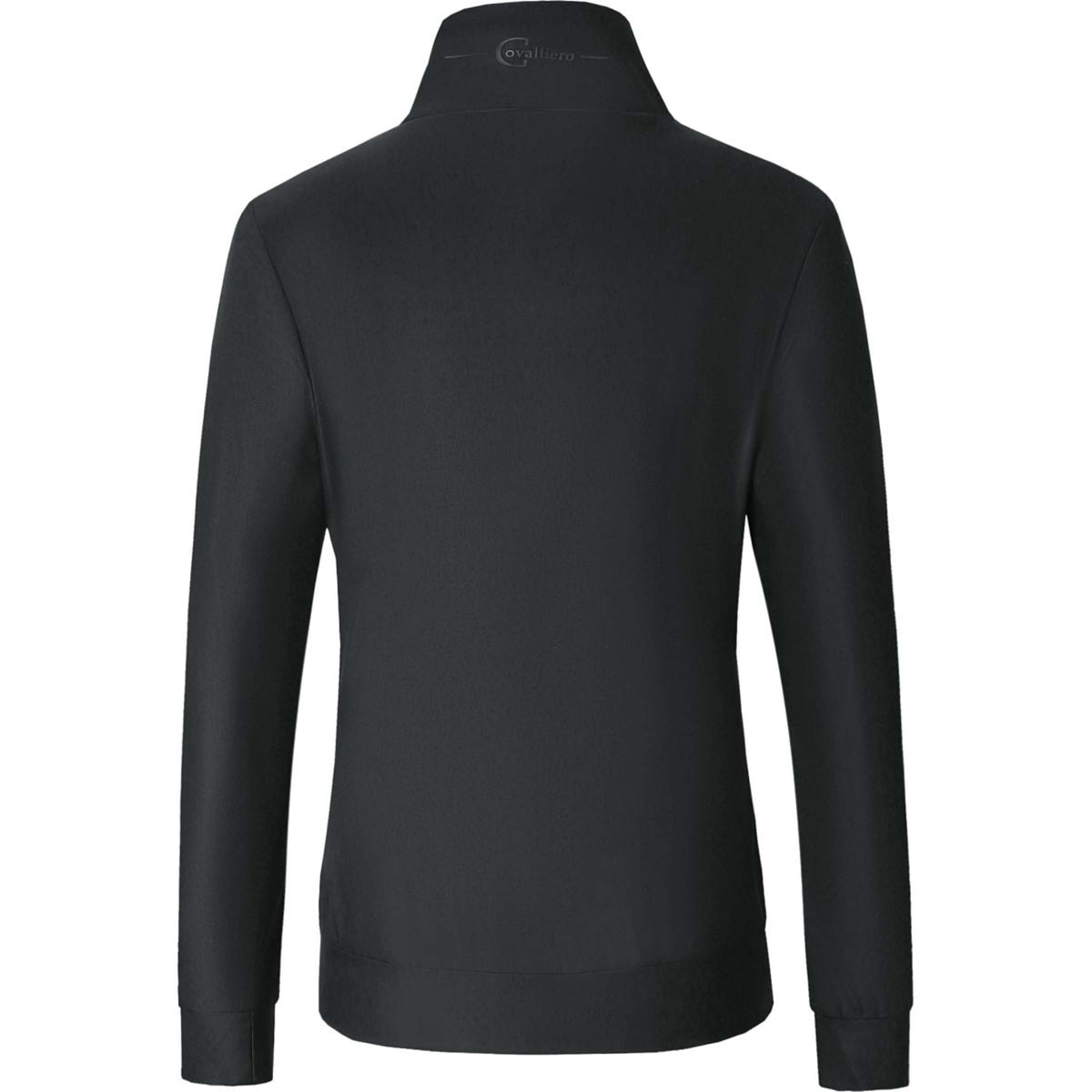 Covalliero Felpa con cappuccio e zip Blouson Donne Nero