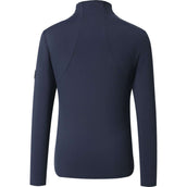 Covalliero Felpa con cappuccio e zip Active Dark Navy