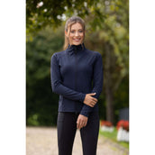 Covalliero Felpa con cappuccio e zip Active Dark Navy