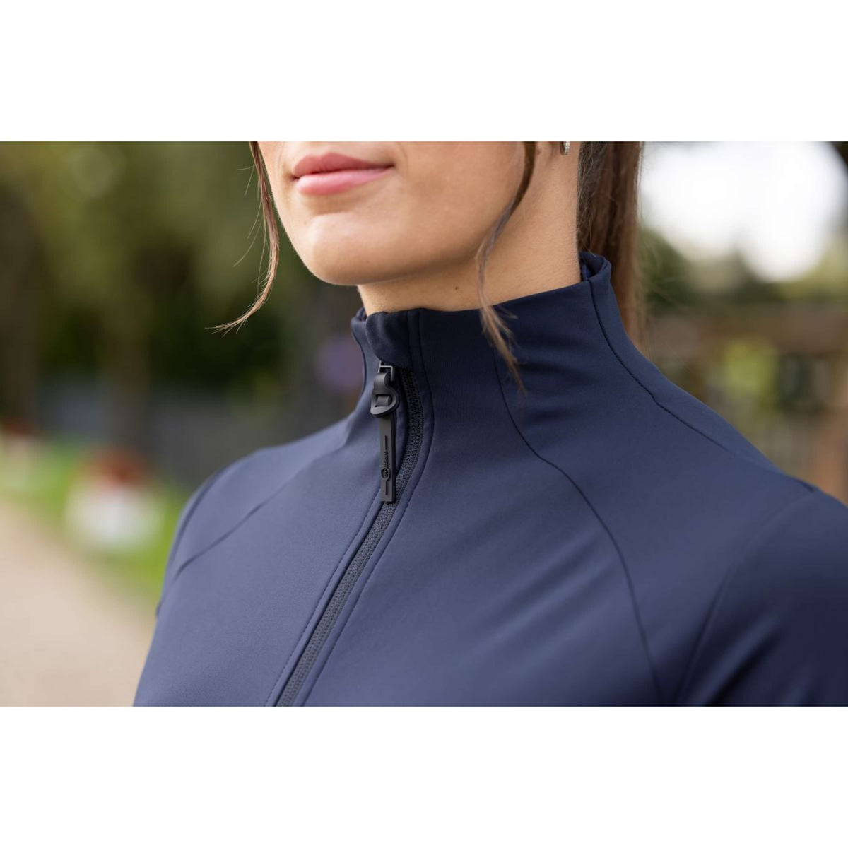 Covalliero Felpa con cappuccio e zip Active Dark Navy