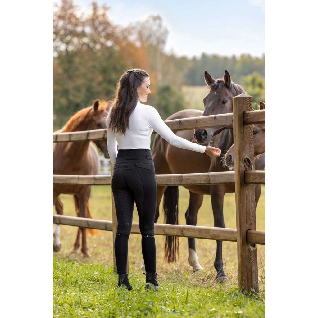 Covalliero Calzoni Highwaist Full Grip Nero
