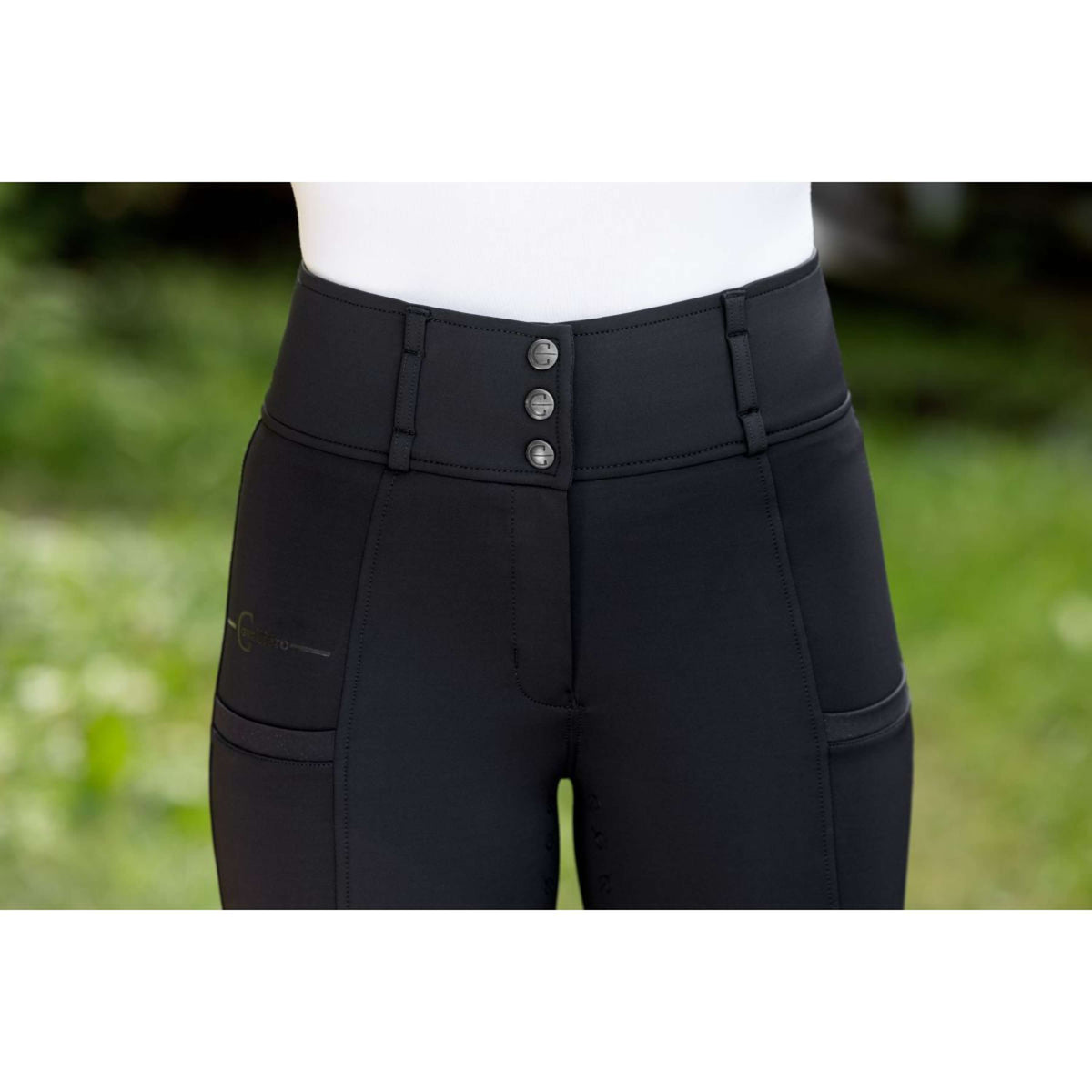 Covalliero Calzoni Highwaist Full Grip Nero