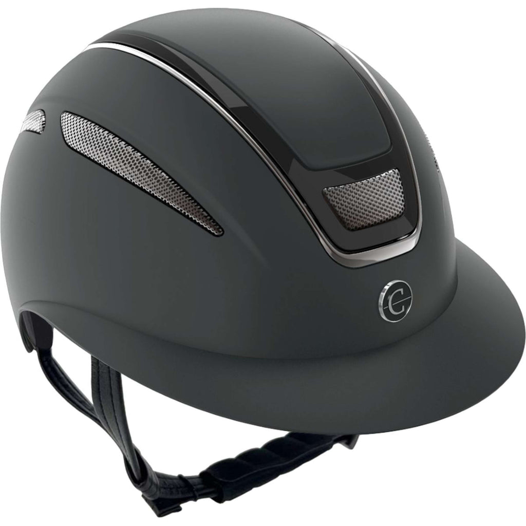 Covalliero Casco da equitazione Elite Polo Nero