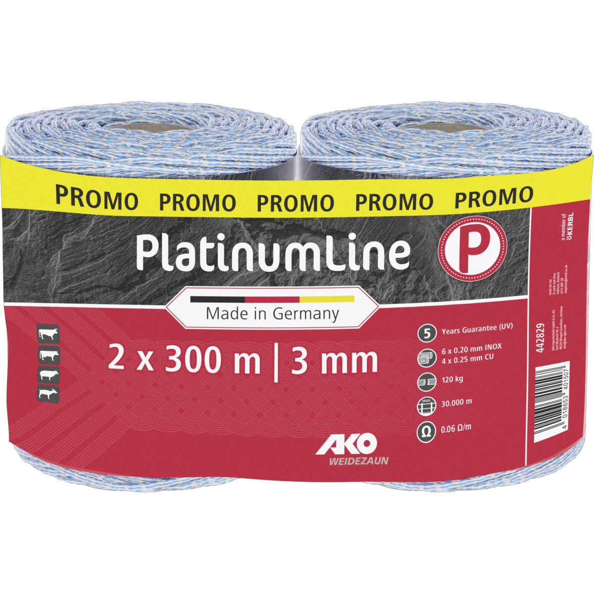 Ako Nastro PlatinumLine Blu