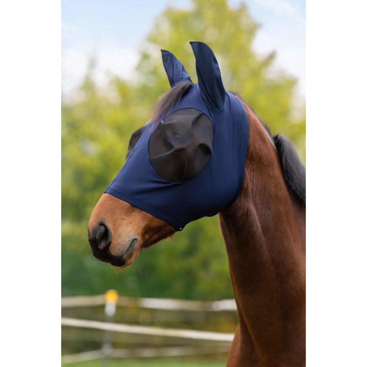 Covalliero Maschera per Mosche FinoStretch Blu