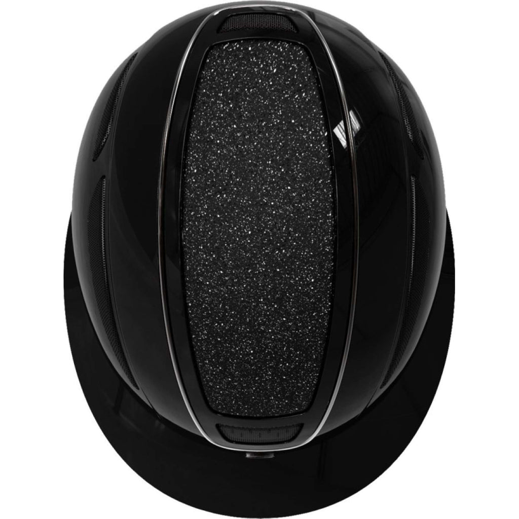 Covalliero Casco da equitazione Elite Polo Lacca Nera