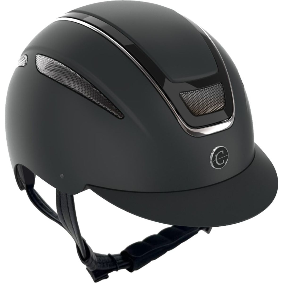 Covalliero Casco da equitazione Elite Nero