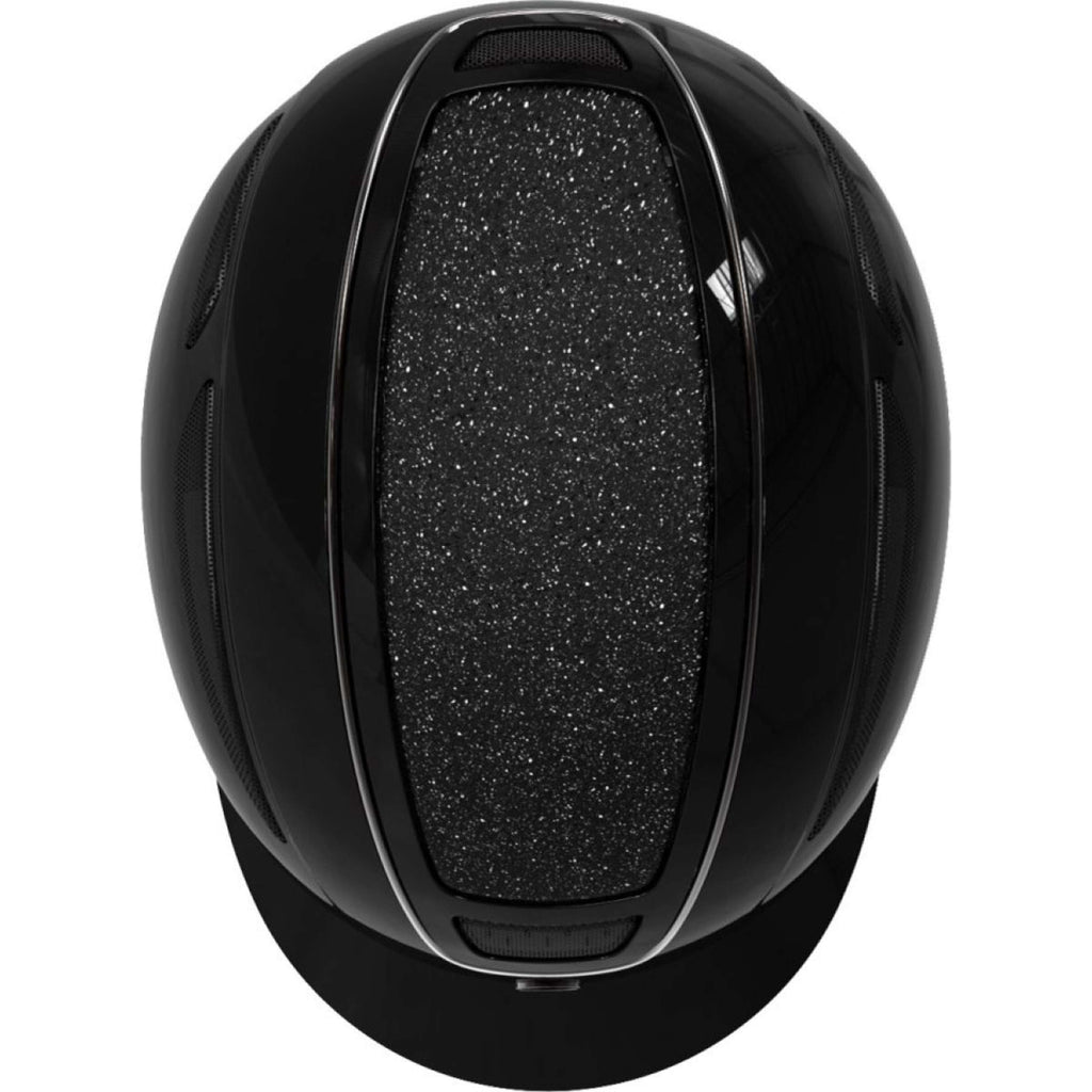 Covalliero Casco da equitazione Elite Lacca Nera
