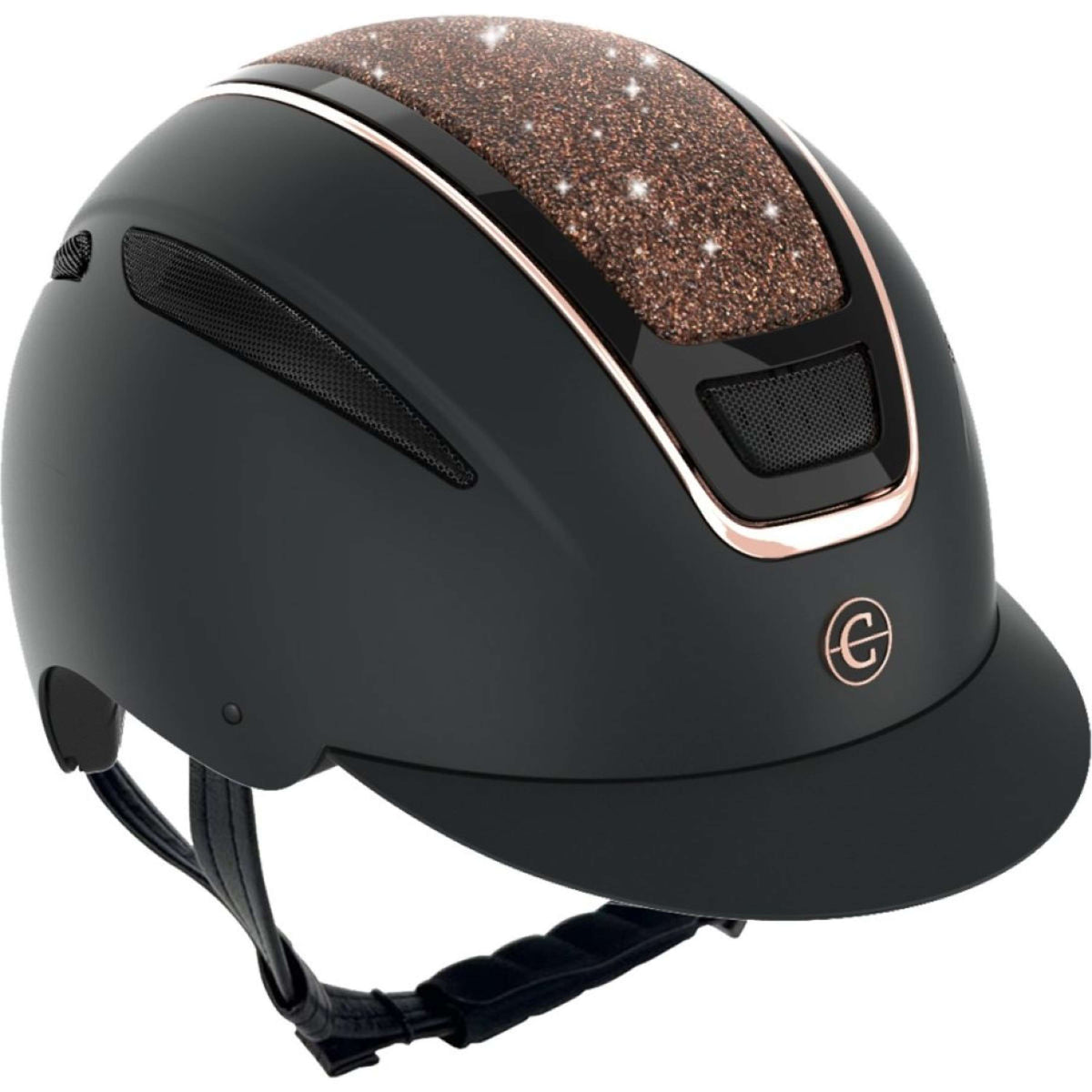 Covalliero Casco da equitazione Elite Oro rosa