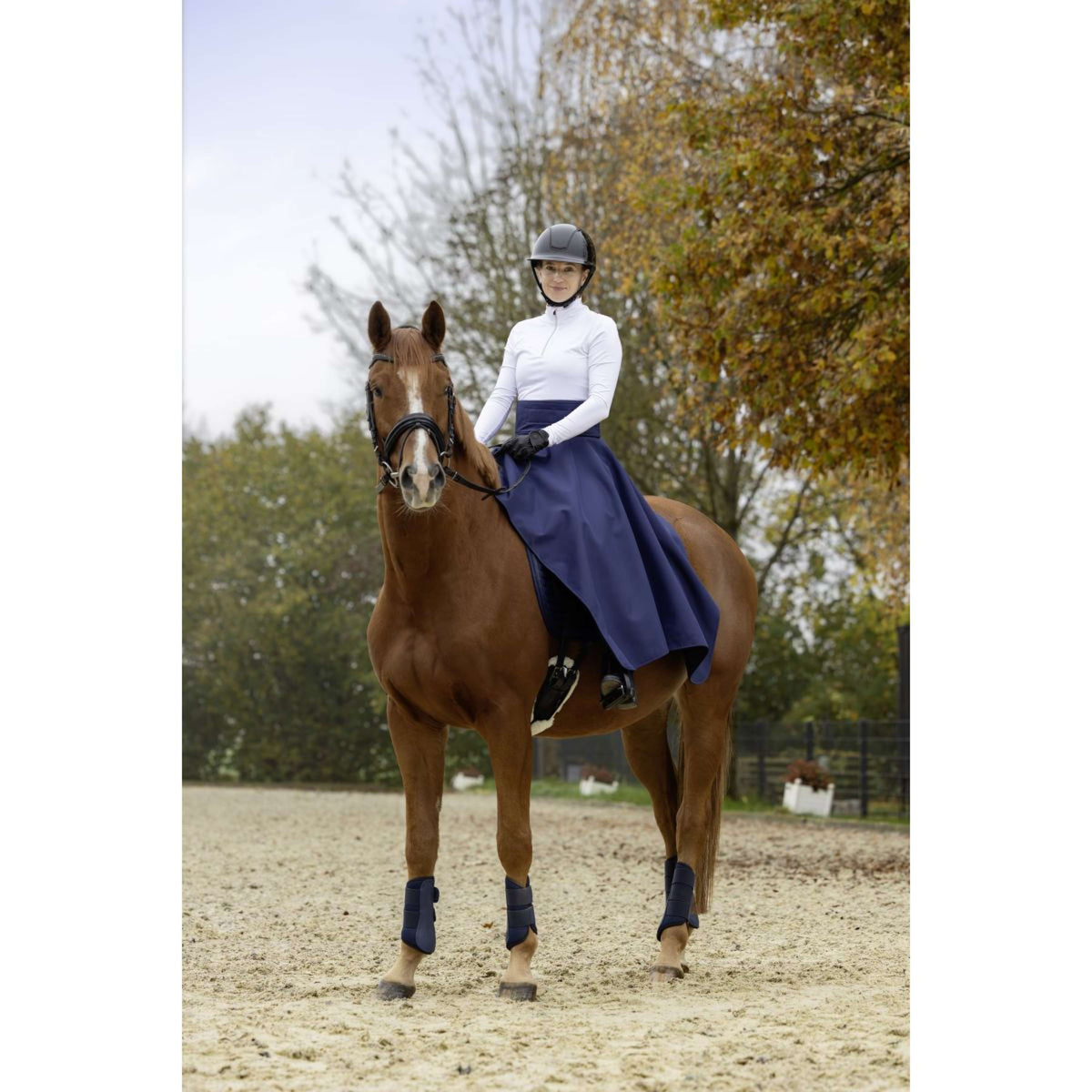 Covalliero Gonna da Equitazione Thermo Navy