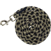 Covalliero Corda per cavezza SS26 con Moschettone Nero/Noce