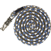 Covalliero Corda per cavezza SS26 con Gancio di Panico Smoked Blue/Noce