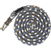 Covalliero Corda per cavezza SS26 con Gancio di Panico Smoked Blue/Noce