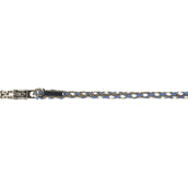 Covalliero Corda per cavezza SS26 con Gancio di Panico Smoked Blue/Noce