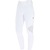Covalliero Leggings da Equitazione Mesh SS26 Bambini Bianco