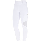 Covalliero Leggings da Equitazione Mesh SS26 Bambini Bianco