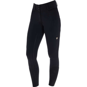 Covalliero Pantaloni da Equitazione SS26 Donne Full Grip Nero