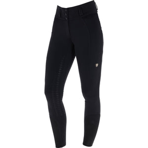 Covalliero Pantaloni da Equitazione SS26 Donne Full Grip Nero