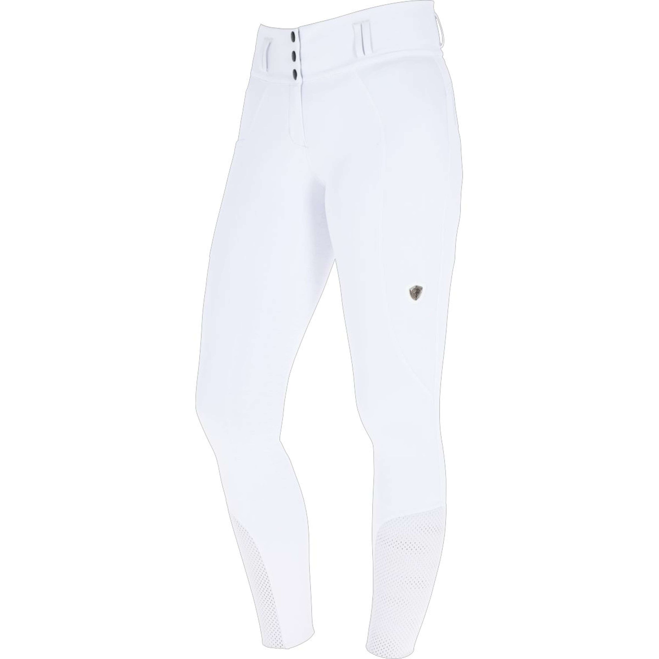 Covalliero Pantaloni da Equitazione SS26 Donne Full Grip Bianco Covalliero Pantaloni da Equitazione SS26 Donne Full Grip Bianco