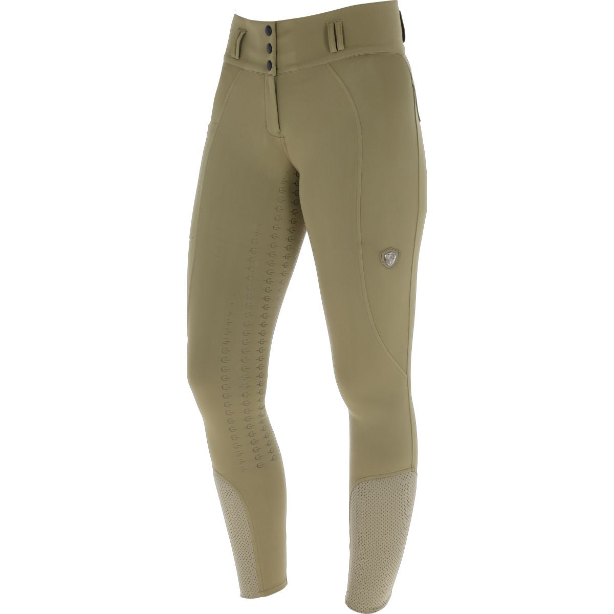 Covalliero Pantaloni da Equitazione SS26 Donne Full Grip Noce