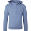 Covalliero Felpa con cappuccio SS26 Bambini Smoked Blue