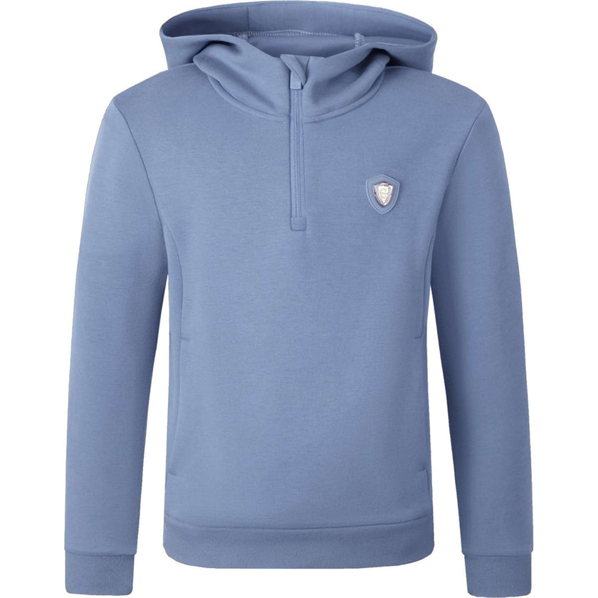 Covalliero Felpa con cappuccio SS26 Bambini Smoked Blue