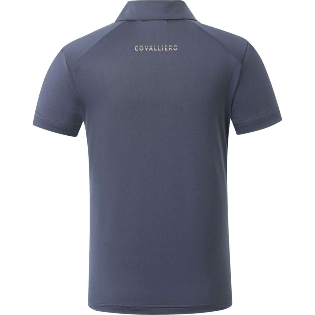 Covalliero Polo SS26 Bambini Marina oscura