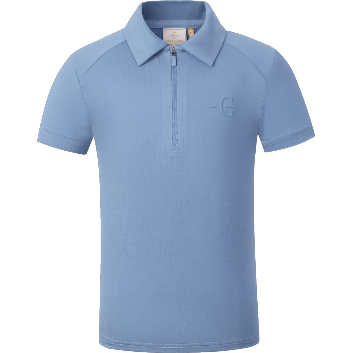 Covalliero Polo SS26 Bambini Smoked Blue