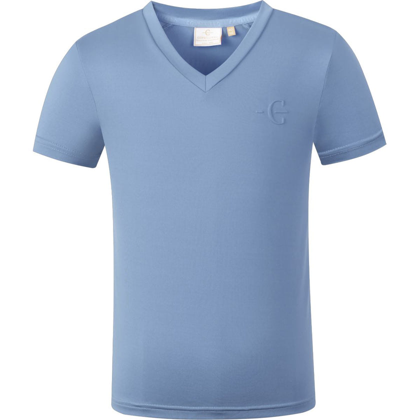 Covalliero Maglietta SS26 Bambini Smoked Blue