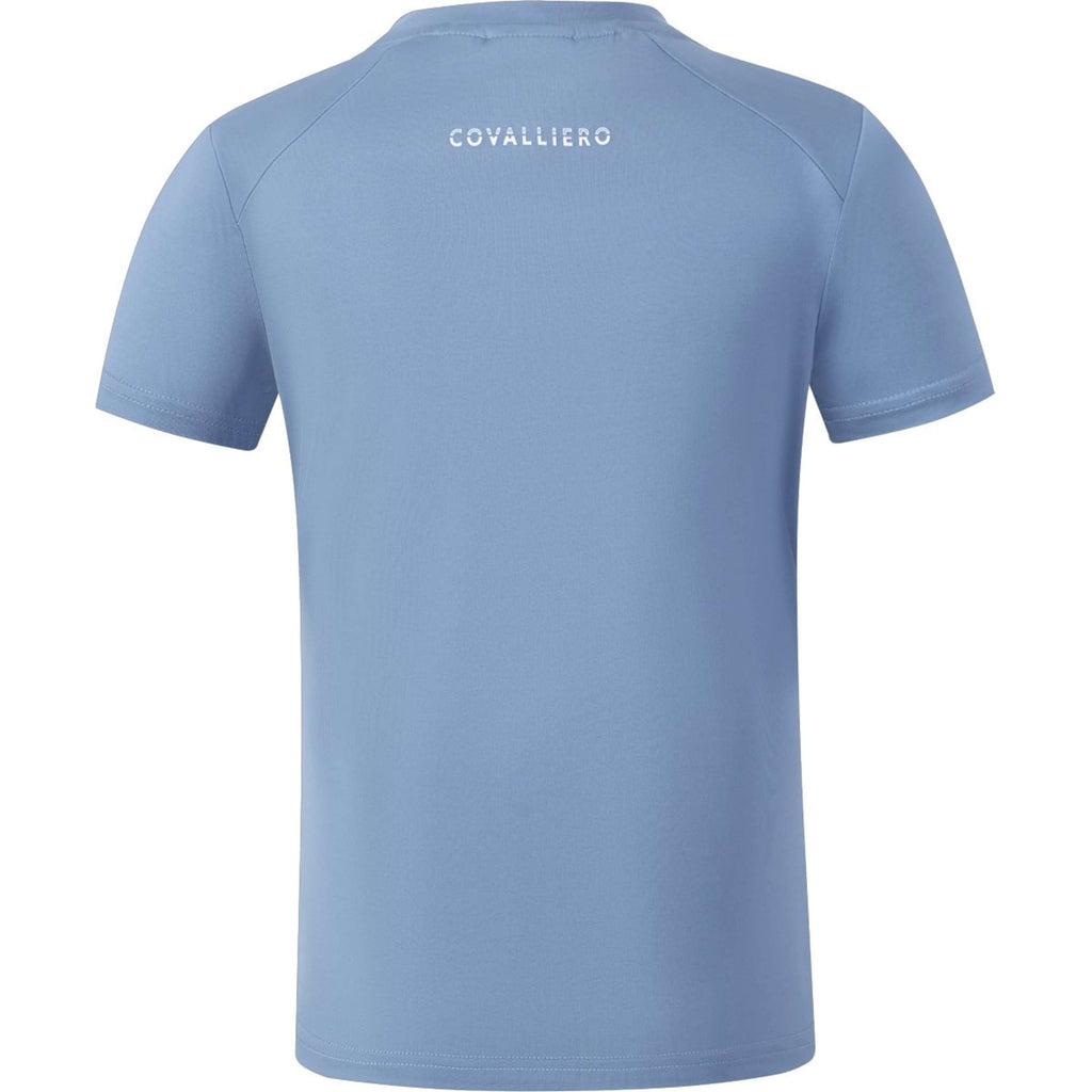 Covalliero Maglietta SS26 Bambini Smoked Blue
