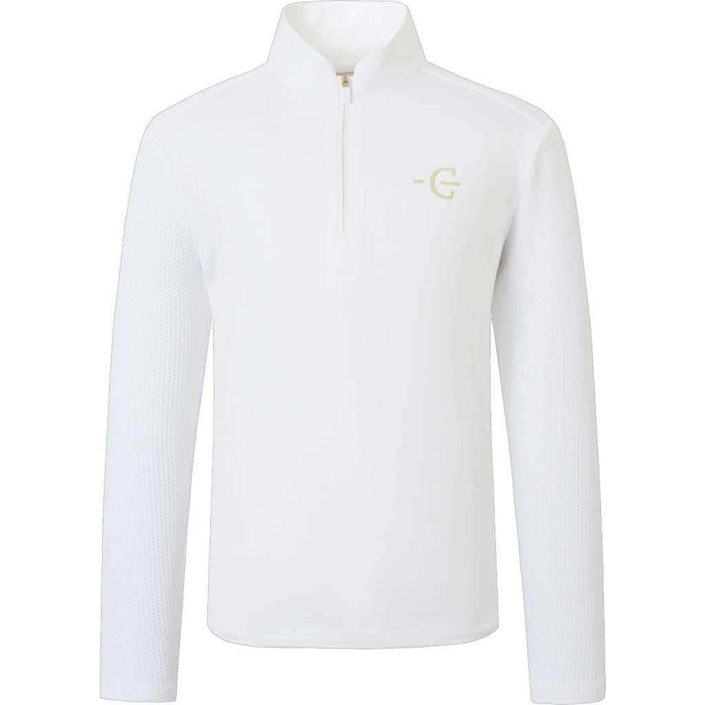Covalliero Maglietta da Competizione SS26 Bambini Maniche Lunghe Bianco