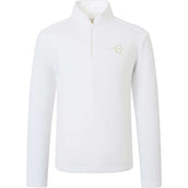 Covalliero Maglietta da Competizione SS26 Bambini Maniche Lunghe Bianco