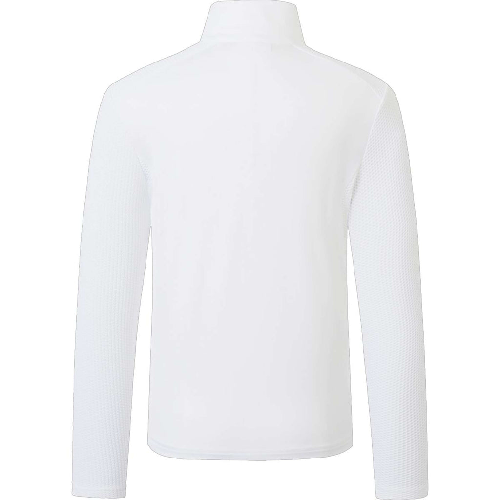Covalliero Maglietta da Competizione SS26 Bambini Maniche Lunghe Bianco