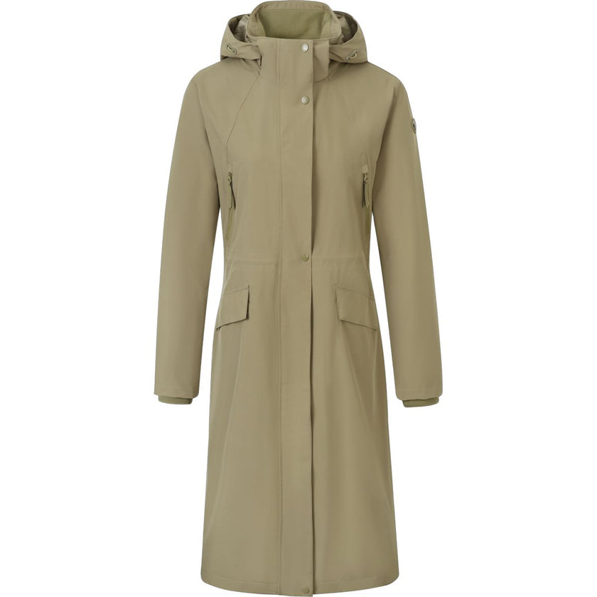 Covalliero Impermeabile Lungo SS26 Donne Noce