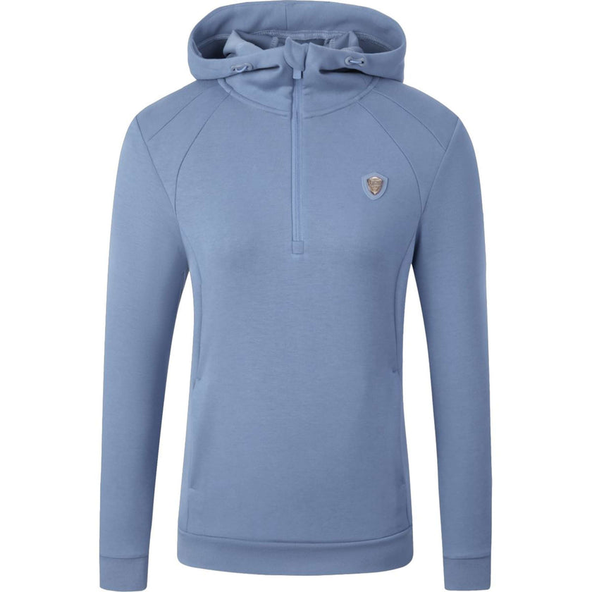 Covalliero Felpa con cappuccio SS26 Donne Smoked Blue