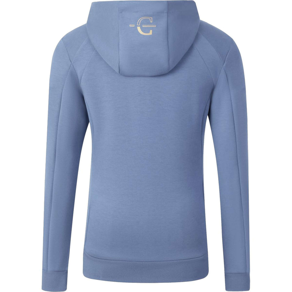 Covalliero Felpa con cappuccio SS26 Donne Smoked Blue