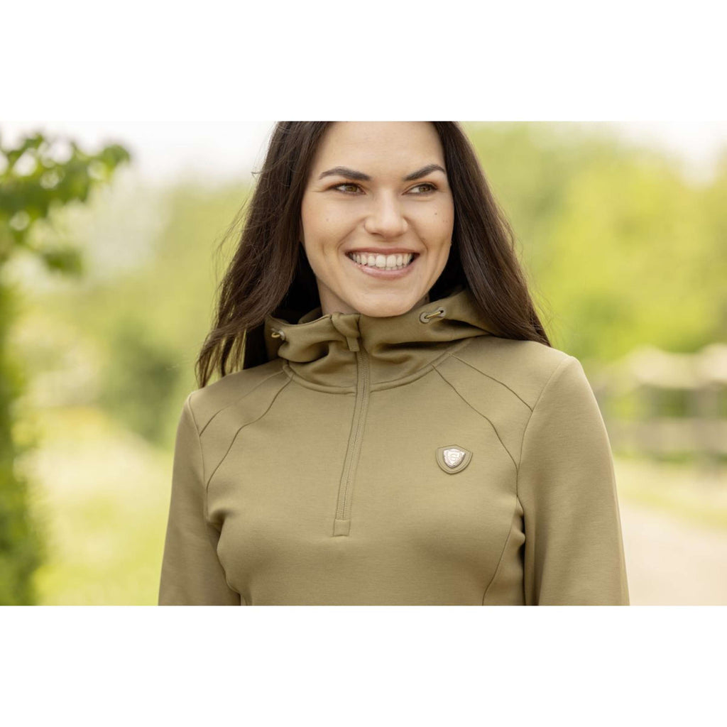 Covalliero Felpa con cappuccio SS26 Donne Noce