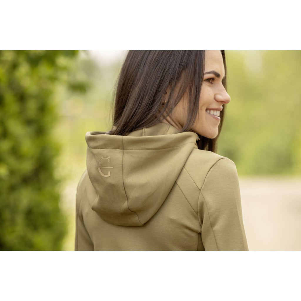 Covalliero Felpa con cappuccio SS26 Donne Noce