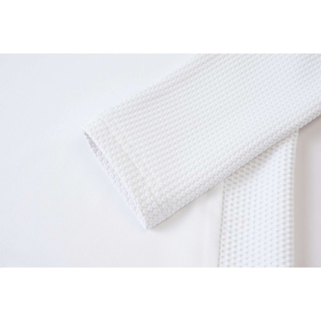 Covalliero Maglietta da Competizione SS26 Bambini Maniche Lunghe Bianco