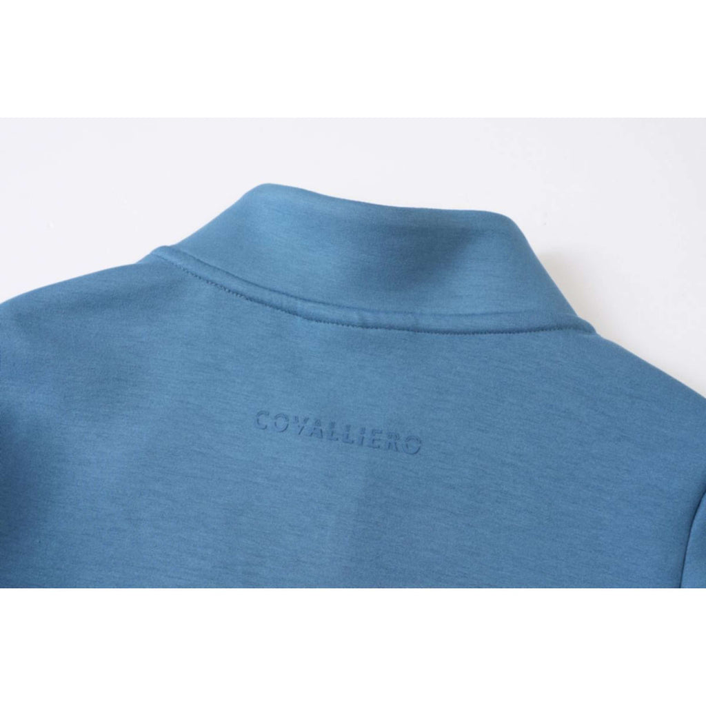 Covalliero Gilet in Pile SS26 Bambini Smoked Blue