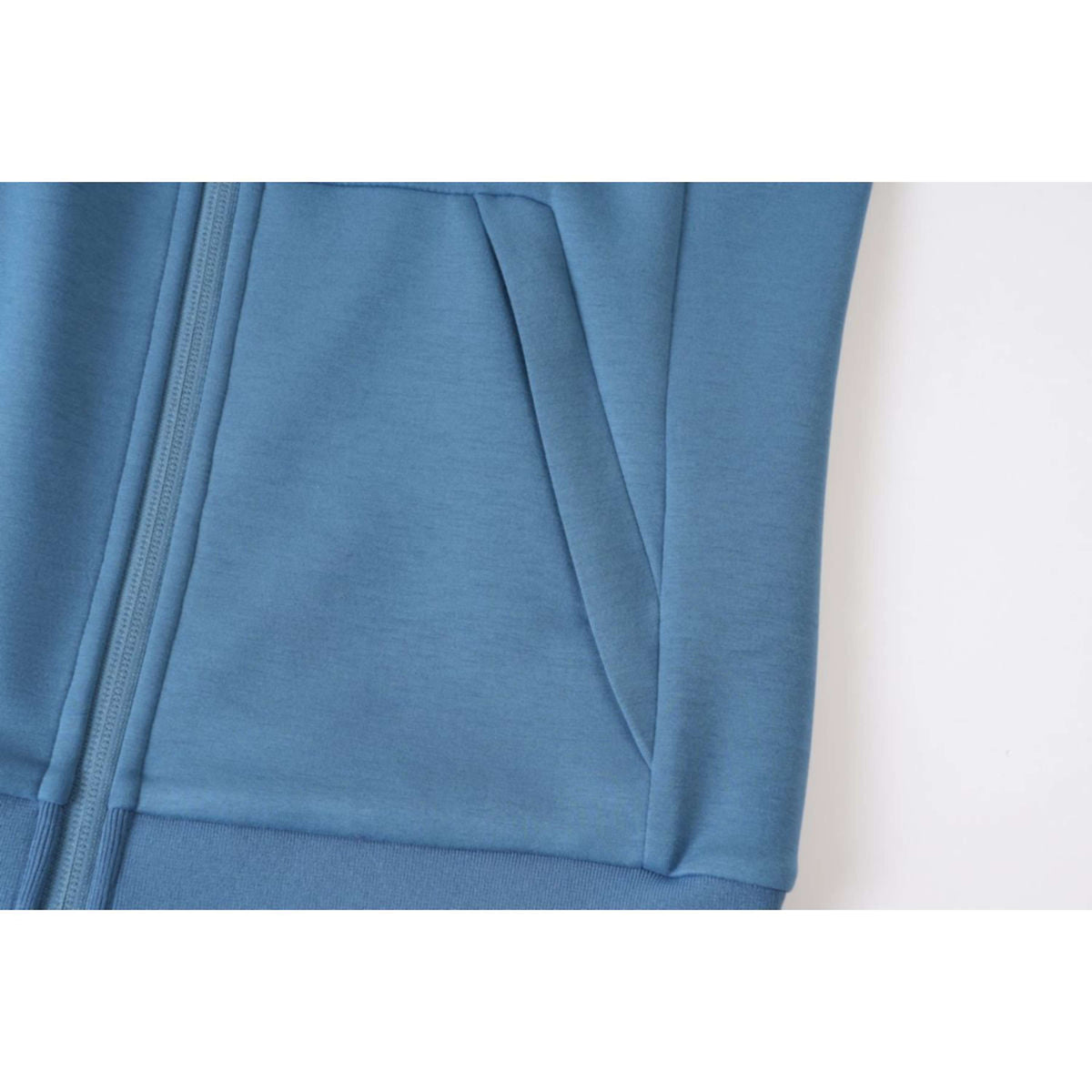 Covalliero Gilet in Pile SS26 Bambini Smoked Blue