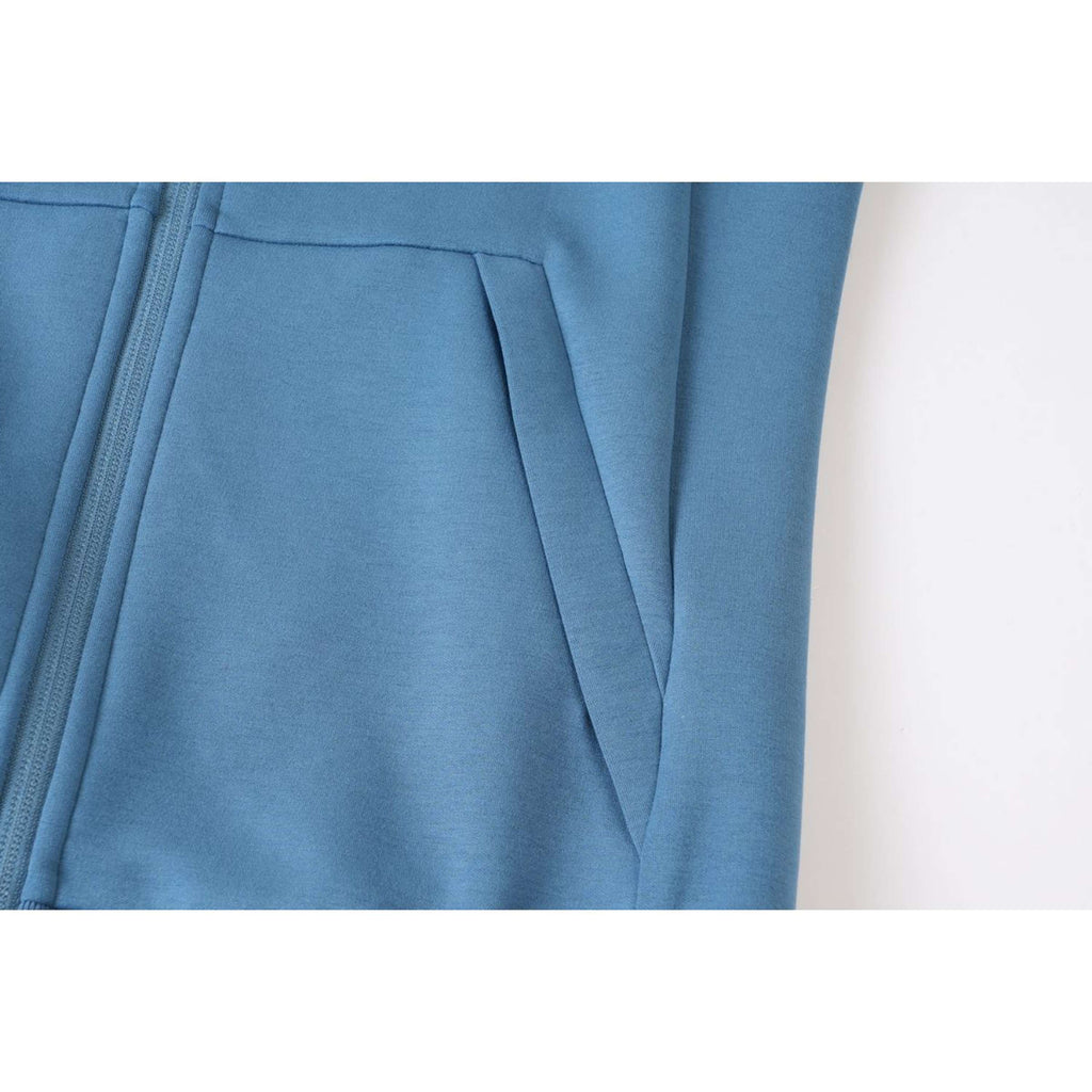 Covalliero Gilet in Pile SS26 Donne Smoked Blue