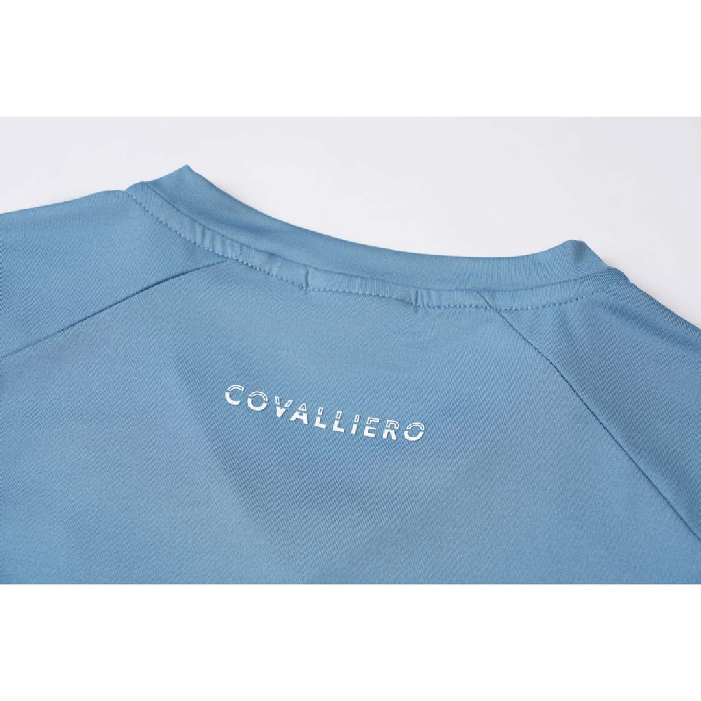 Covalliero Maglietta SS26 Bambini Smoked Blue